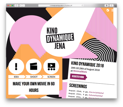 Screenshot: Kino Dynamique Jena